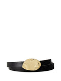 CALVIN ACC.1USCITA Cintura Stone Lock Slouchy Belt 15mm - Nero
