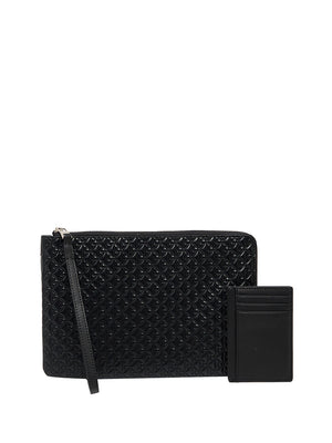 CALVIN ACC.2USCITA Zip Pouch+Card Case Giftset Calvin Klein - Nero