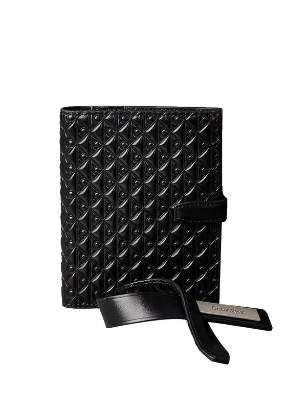 CALVIN ACC.2USCITA Set Porta Passaporto Calvin Klein - Nero