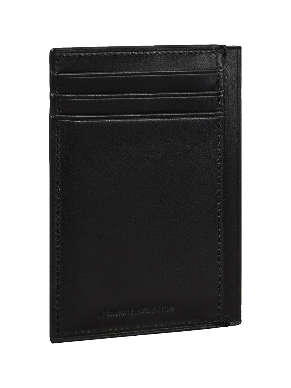 CALVIN ACC.2USCITA Portacarte Calvin Klein Carte Con Logo A Placca - Nero