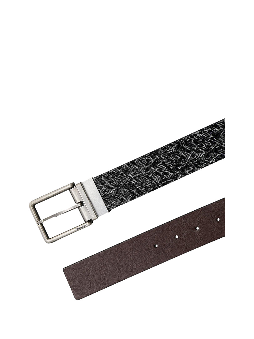 CALVIN ACC.2USCITA Cintura Calvin Klein Warmth Buckle - Marrone