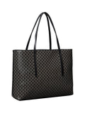 CALVIN ACC.2USCITA Borsa Tote Piccola Calvin Klein Con Emblema Rivestito - Nero