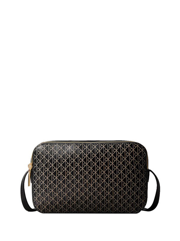 CALVIN ACC.2USCITA Borsa A Tracolla Calvin Klein Elongated Camera - Nero