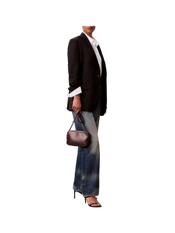CALVIN ACC.2USCITA Borsa A Tracolla Calvin Klein Elongated Camera - Bordeaux