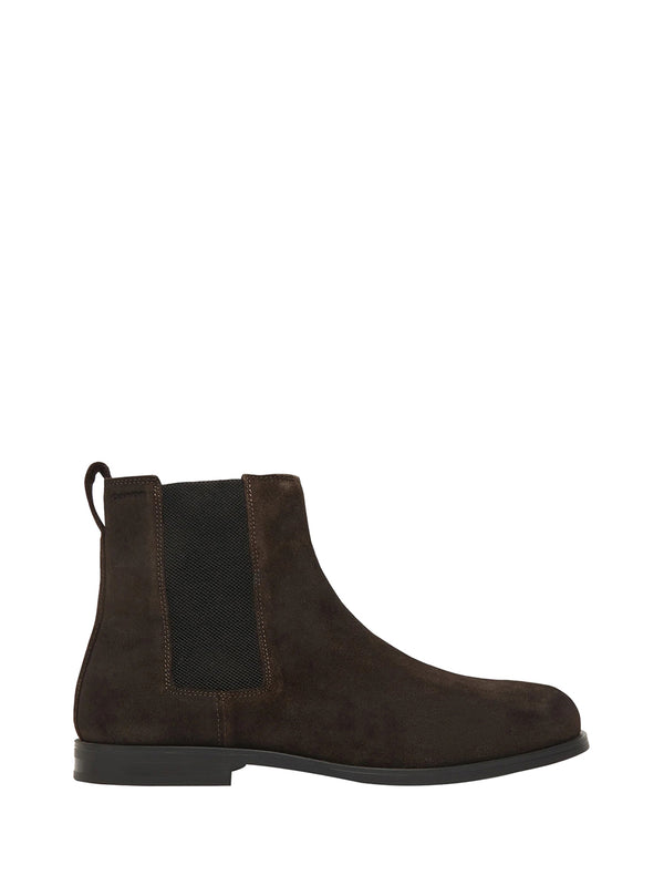 CALVIN CALZATURE 2USCITA Anfibio Calvin Klein Ess Rubber Chelsea Marrone