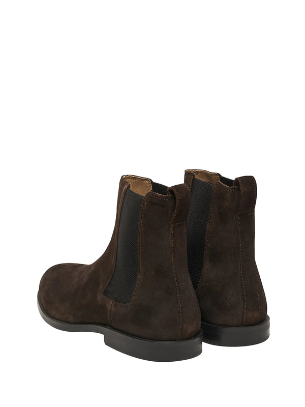 CALVIN CALZATURE 2USCITA Anfibio Calvin Klein Ess Rubber Chelsea Marrone