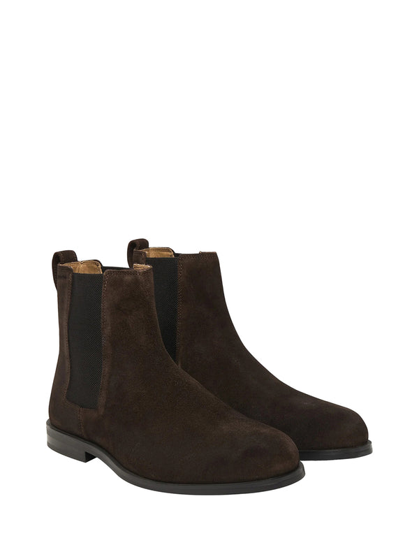 CALVIN CALZATURE 2USCITA Anfibio Calvin Klein Ess Rubber Chelsea Marrone