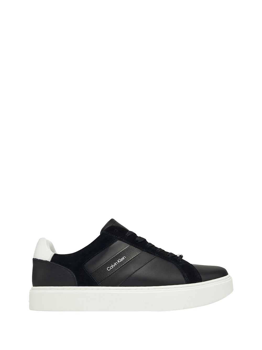 CALVIN CALZATURE 2USCITA Sneakers Calvin Klein Classic Cupsole Lace Nero Bianco
