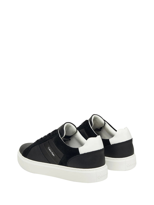 CALVIN CALZATURE 2USCITA Sneakers Calvin Klein Classic Cupsole Lace Nero Bianco