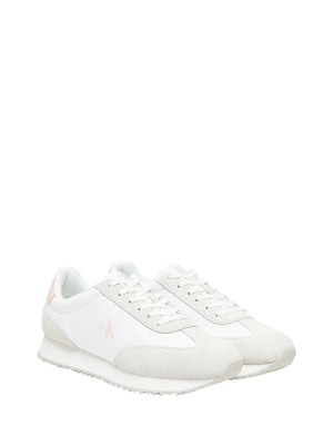 CALVIN CALZATURE Sneakers Runner Laceup Mg Donna - Bianco