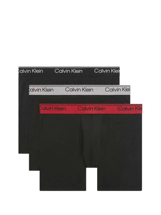 CALVIN UNDERWEAR Boxer Relaxed Fit Calvin Klein 3-Pack - Nero