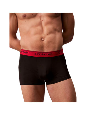 CALVIN UNDERWEAR Boxer Calvin Klein A Vita Bassa In Confezione Da 3 - Nero