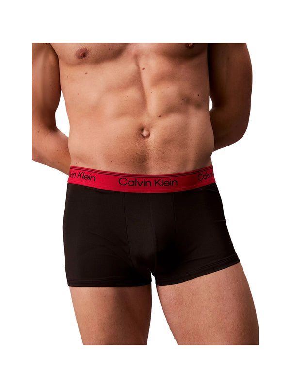 CALVIN UNDERWEAR Boxer Calvin Klein A Vita Bassa In Confezione Da 3 - Nero