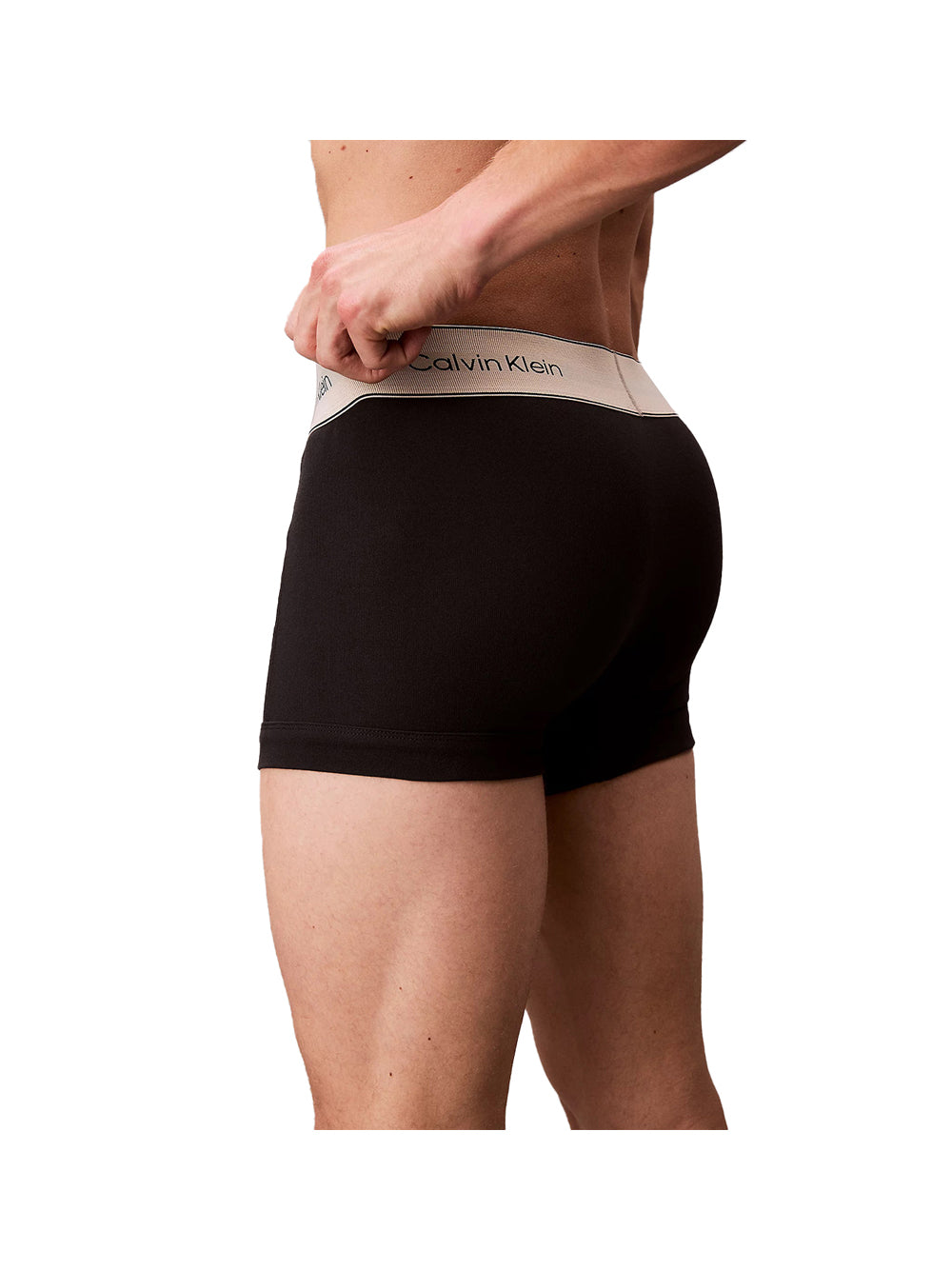Calvin Klein Boxer Calvin Klein Aderenti In Confezione Da 3 - Nero