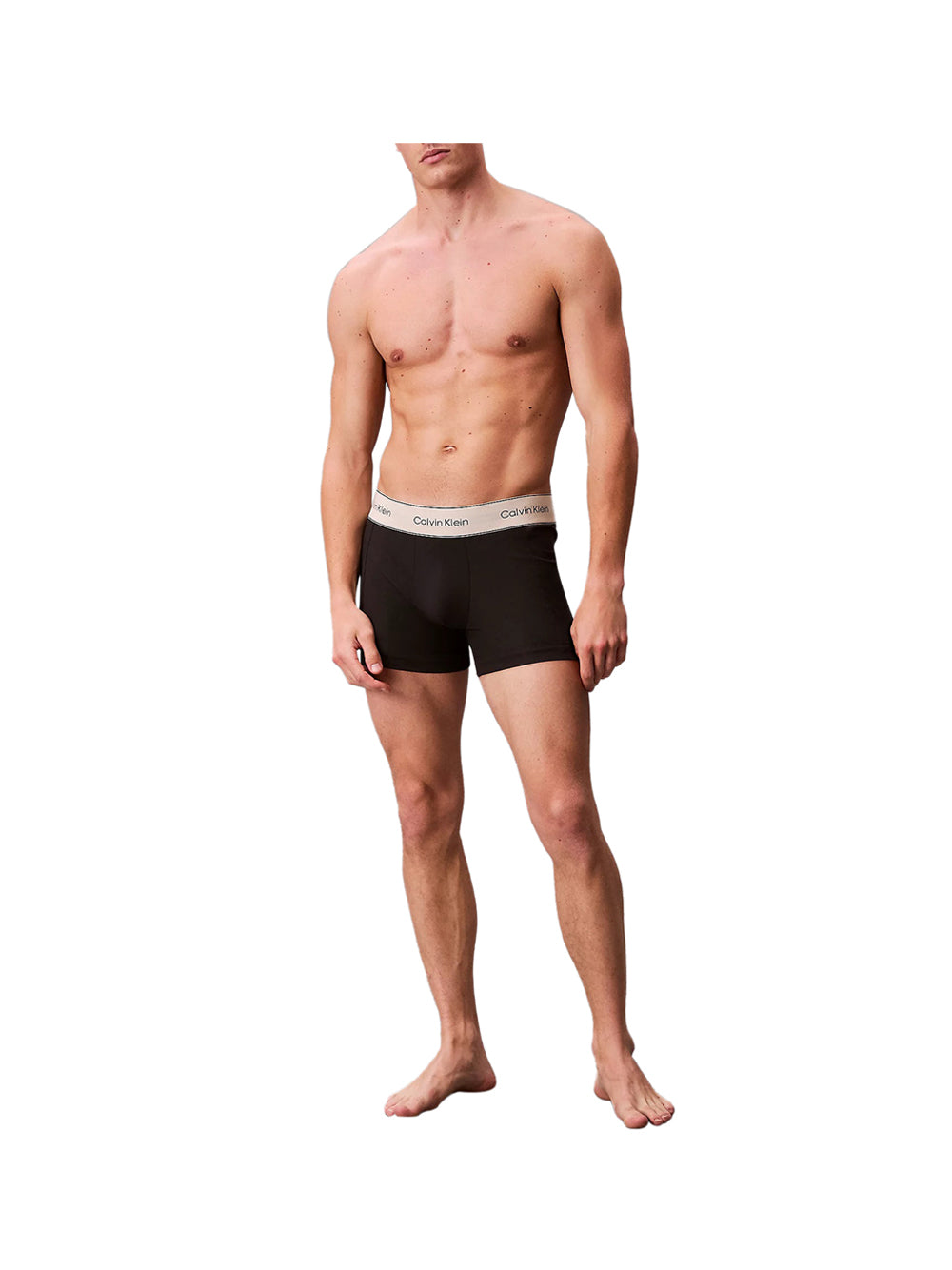 Calvin Klein Boxer Calvin Klein Aderenti In Confezione Da 3 - Nero