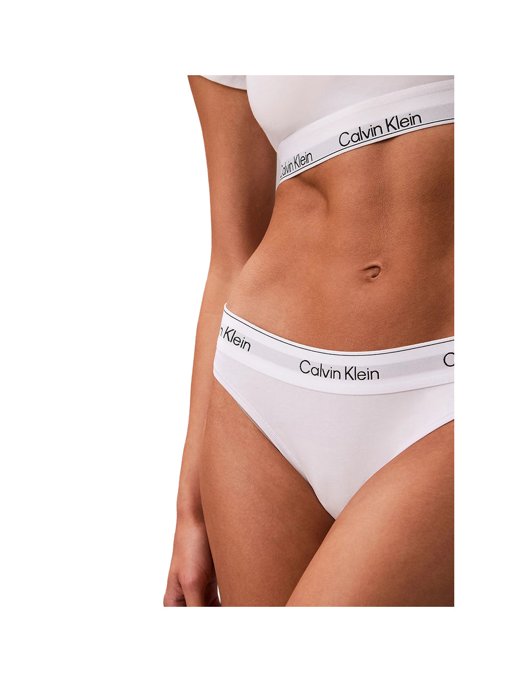 CALVIN UNDERWEAR Slip Brasiliani Calvin K lein - Bianco