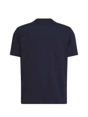 CALVIN2 1USCITA T-Shirt Ss Smooth Cttn Solid Uomo - Blu