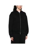 CALVIN2 1USCITA Felpa Logo Emb French Terr Donna - Nero
