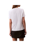 CALVIN2 1USCITA T-Shirt A- Inst. Logo - Bianco