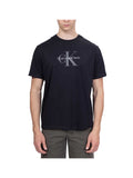 CALVIN2 1USCITA T-Shirt Ss Hero Monologo Tee Uomo - Nero
