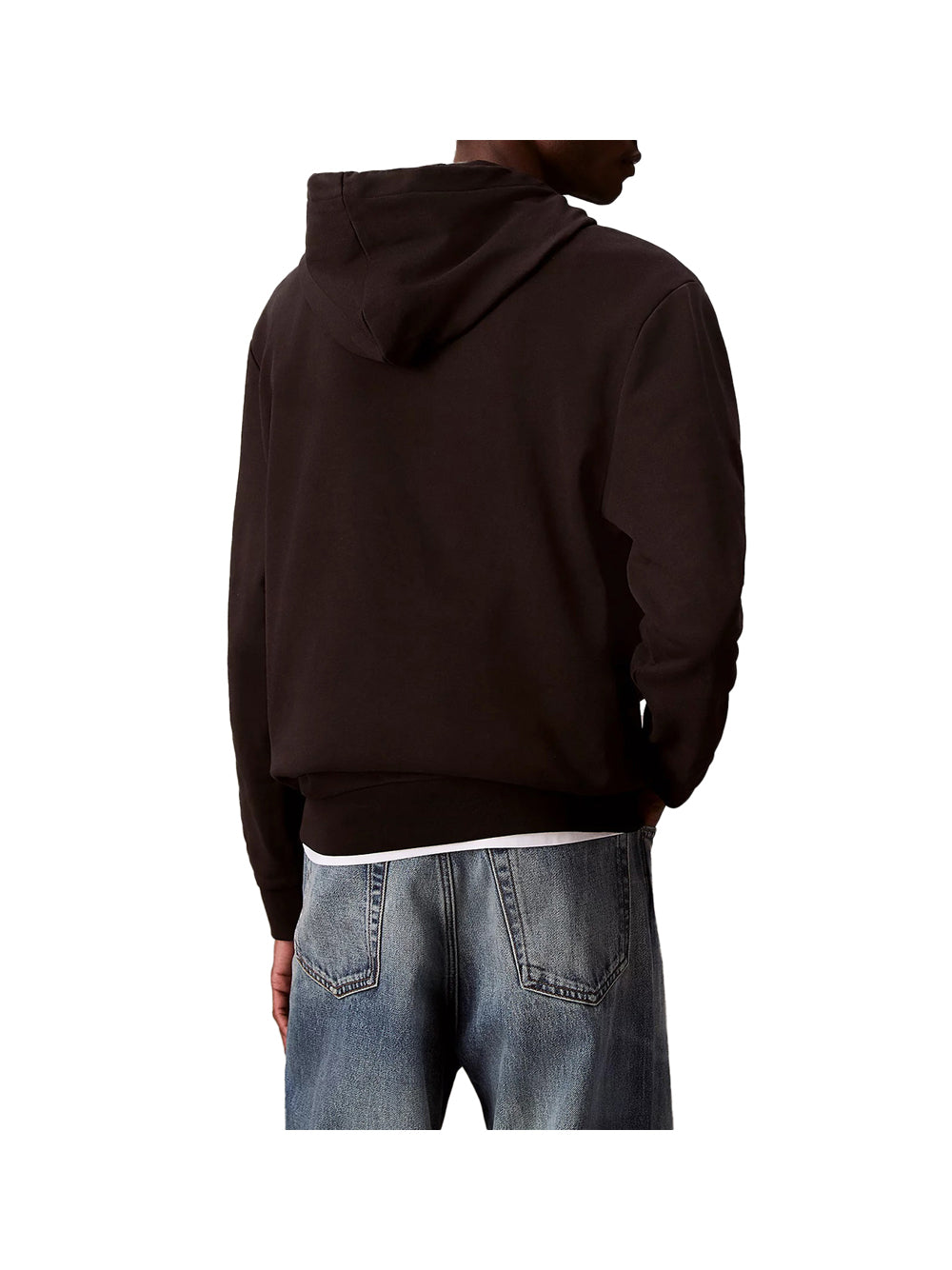 Calvin Klein Felpa Ls 350Terry Eu Whsl Uomo - Nero