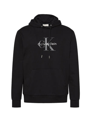 Calvin Klein Felpa Ls Eu Monologo 350Te Uomo - Nero