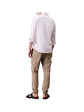 CALVIN2 1USCITA Pantalone Sknny Elstc Rpstp Cr Uomo - Beige