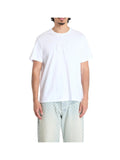CALVIN2 1USCITA T-Shirt Ss 20S Ck Deboss Mon Uomo - Bianco