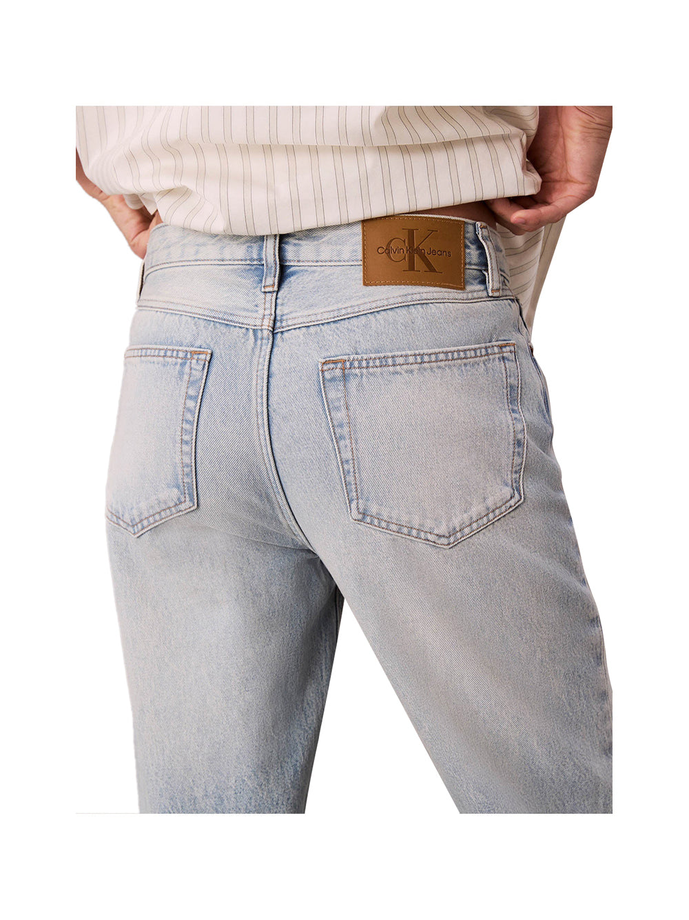 CALVIN2 1USCITA Jeans Signature 90s Straight La Fayette - Denim
