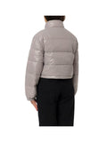 CALVIN2 2USCITA Giubbotto Shine Crop Puffer Calvin Klein - Gull Gray