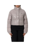 CALVIN2 2USCITA Giubbotto Shine Crop Puffer Calvin Klein - Gull Gray