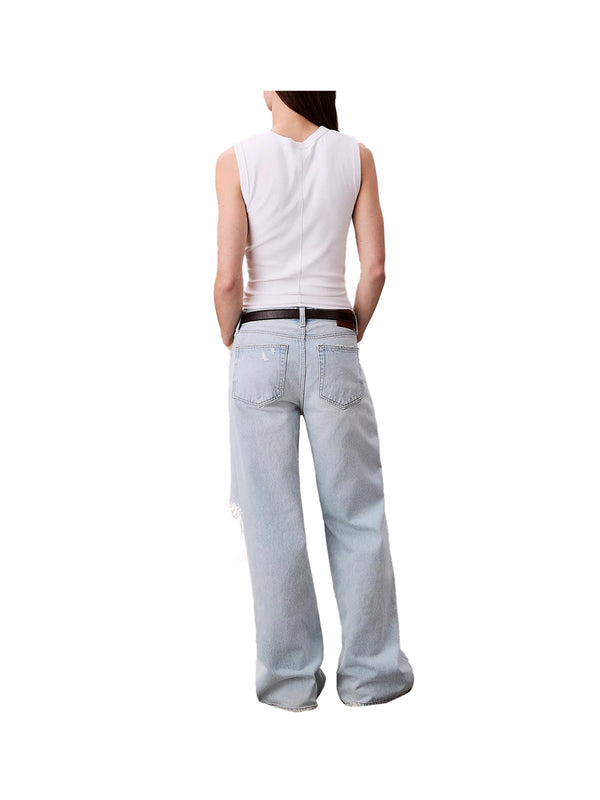 Calvin Klein Baggy Jeans Calvin Klein Low Rise - Denim Chiaro