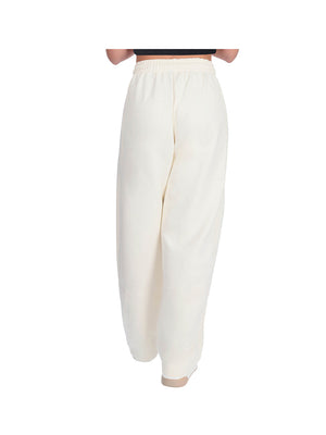 COUNTY OF MILAN County Of Milan Pantatuta Marcelo Burlon Oversize In Felpa Latte