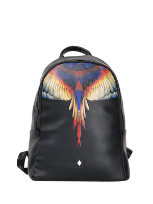 COUNTY OF MILAN County Of Milan Zaino Marcelo Burlon Stampa Nero