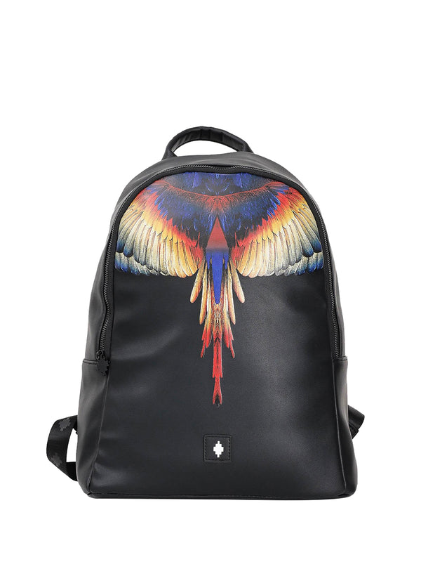 COUNTY OF MILAN County Of Milan Zaino Marcelo Burlon Stampa Nero