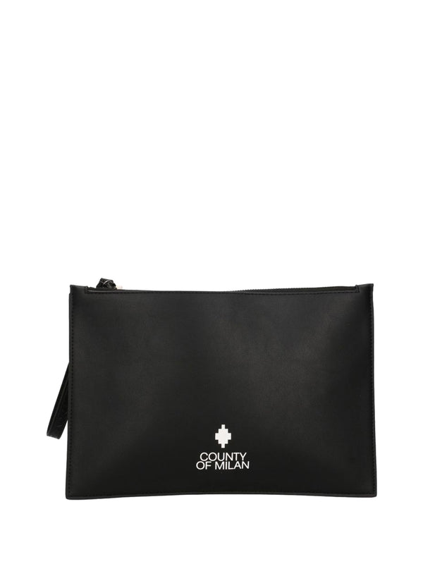 COUNTY OF MILAN County Of Milan Pochette Marcelo Burlon Nero