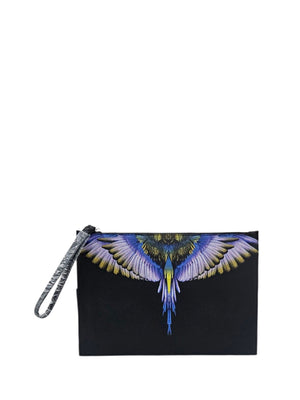 COUNTY OF MILAN County Of Milan Pochette Marcelo Burlon Stampato Nero