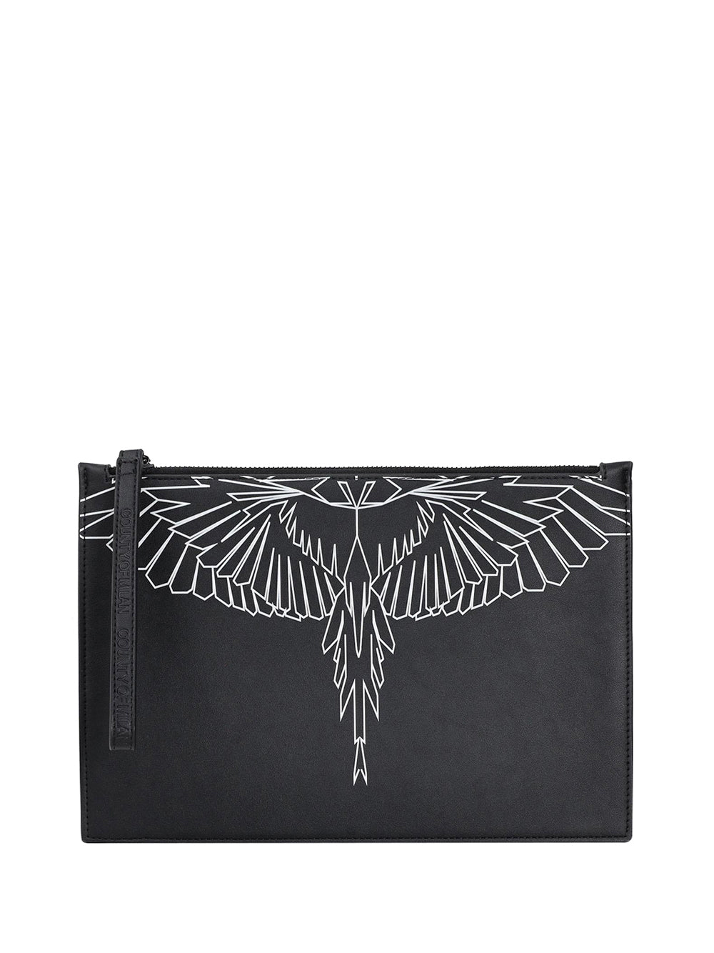 COUNTY OF MILAN County Of Milan Pochette Marcelo Burlon Nero Bianco