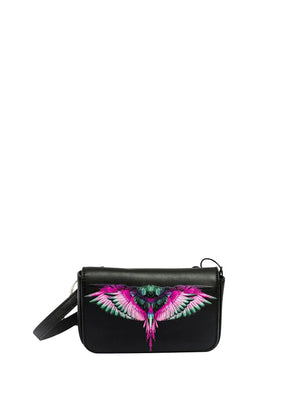 COUNTY OF MILAN County Of Milan Borsa A Mano Marcelo Burlon Stampa Nero Rosa