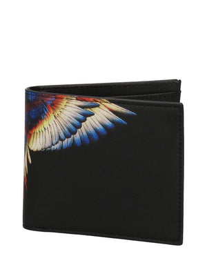 COUNTY OF MILAN County Of Milan Portafoglio Marcelo Burlon Stampato Nero