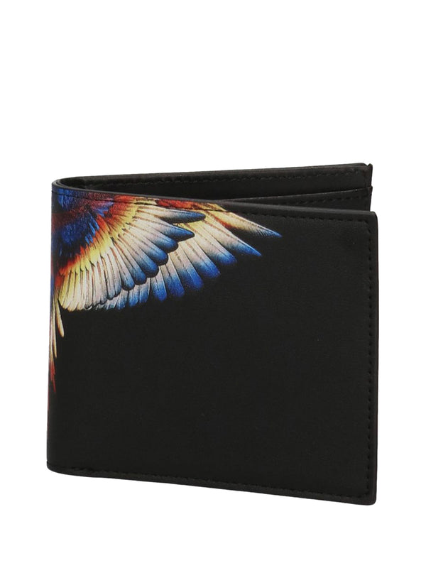 COUNTY OF MILAN County Of Milan Portafoglio Marcelo Burlon Stampato Nero