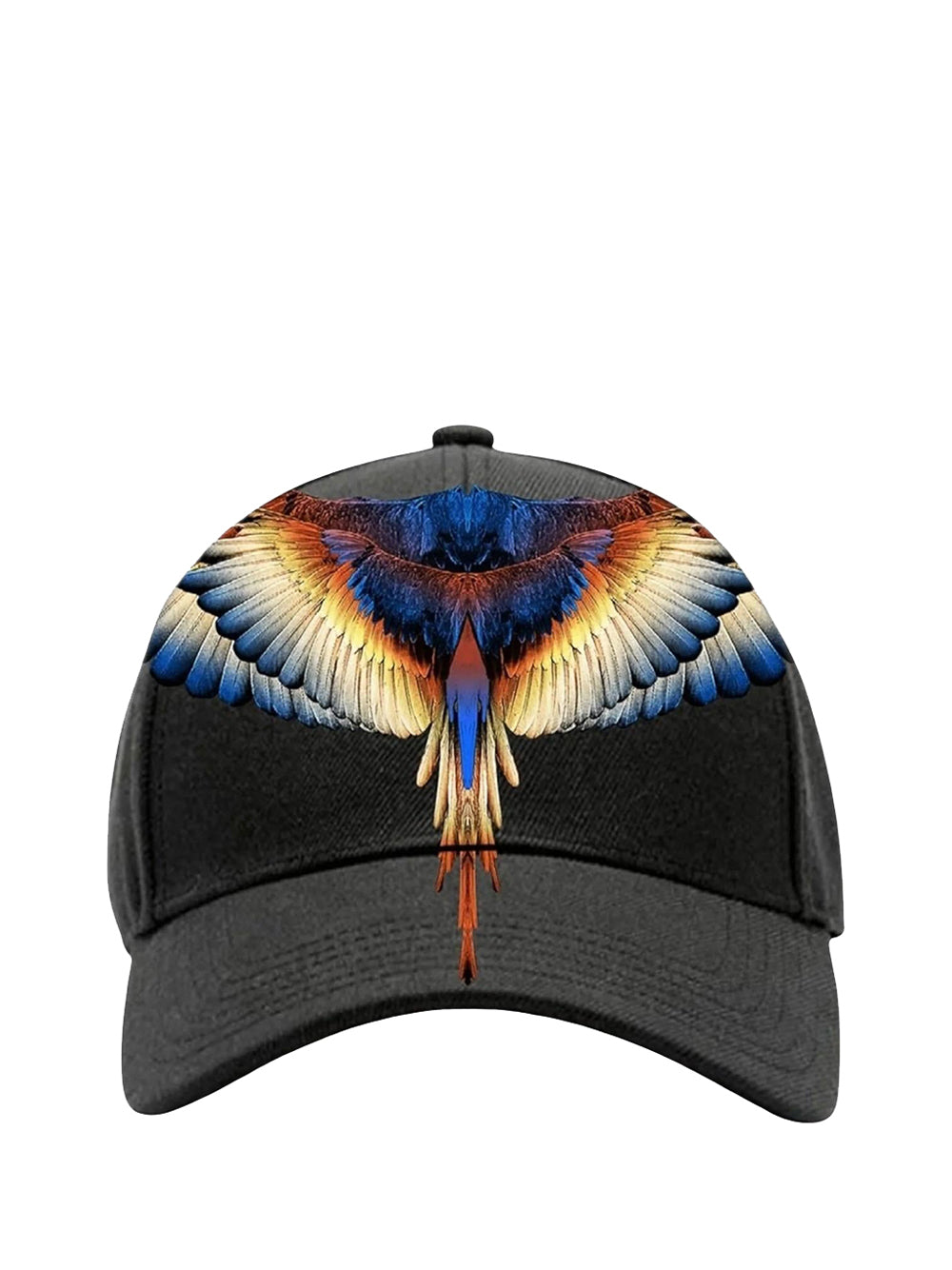 COUNTY OF MILAN County Of Milan Cappello Baseball Marcelo Burlon Stampa Wings Nero