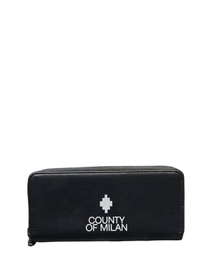 COUNTY OF MILAN County Of Milan Portafoglio Marcelo Burlon Nero