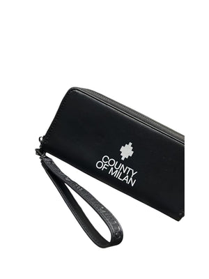 COUNTY OF MILAN County Of Milan Portafoglio Marcelo Burlon Nero