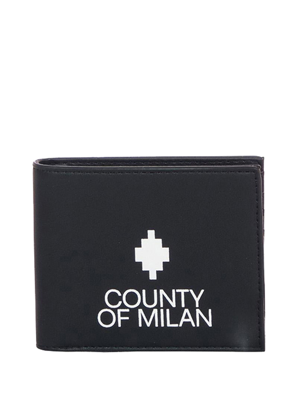 COUNTY OF MILAN County Of Milan Portafoglio Marcelo Burlon Stampato Nero