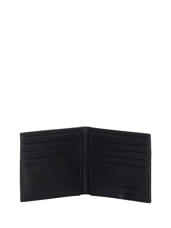 COUNTY OF MILAN County Of Milan Portafoglio Marcelo Burlon Stampato Nero