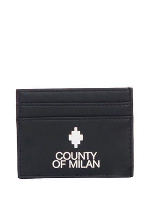 COUNTY OF MILAN County Of Milan Porta Carte Marcelo Burlon Nero