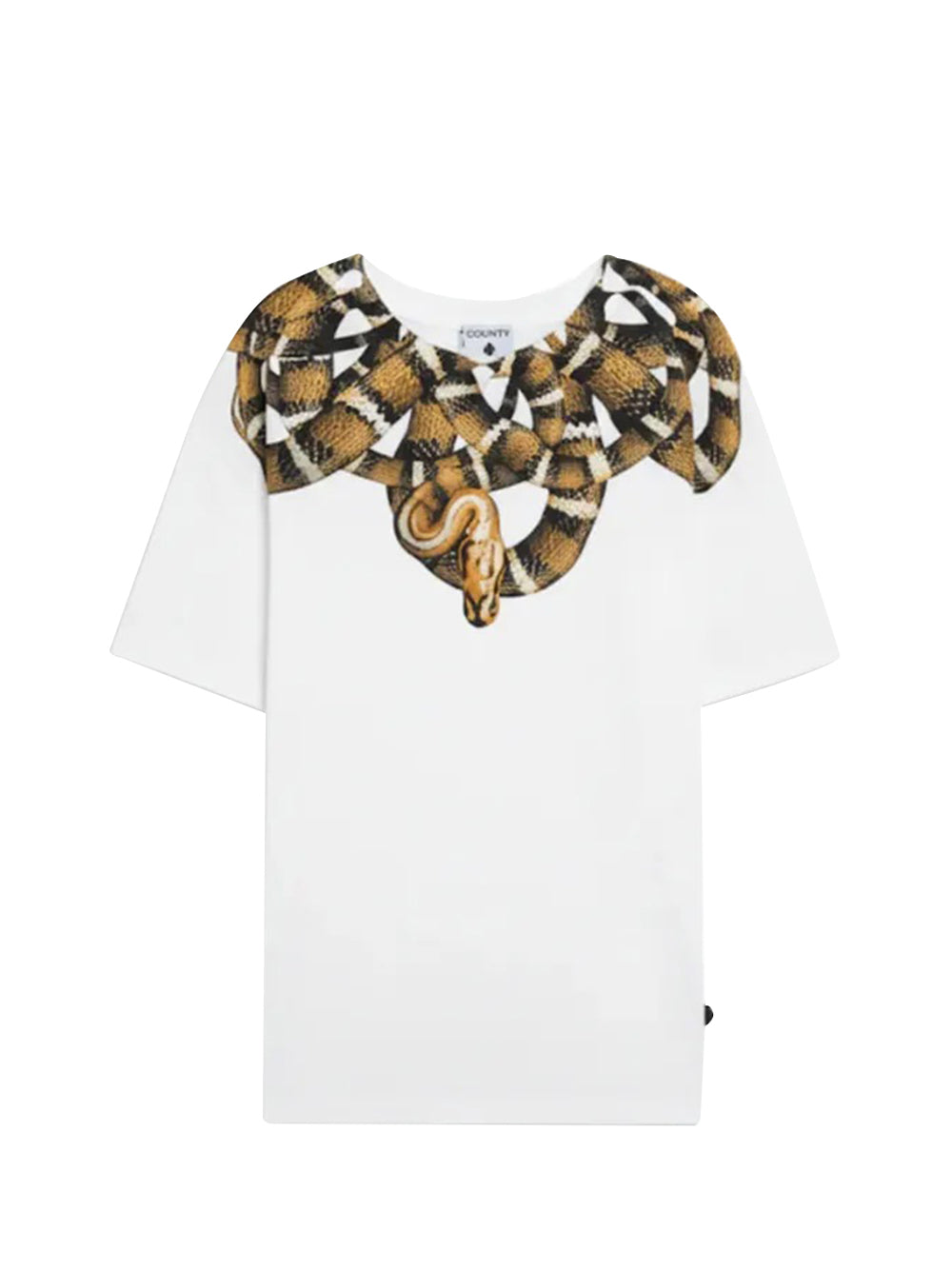 COUNTY OF MILAN County Of Milan T-Shirt Marcelo Burlon Con Stampa Bianco