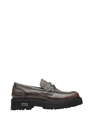 CULT PRE Mocassino Slash 4545 Low - Nero/Marrone