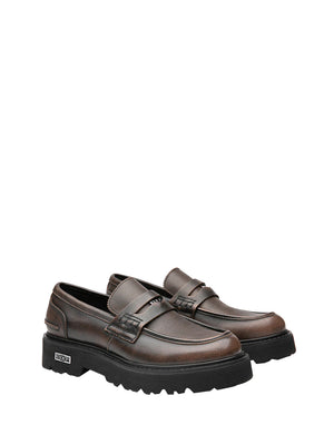 CULT PRE Mocassino Slash 4545 Low - Nero/Marrone